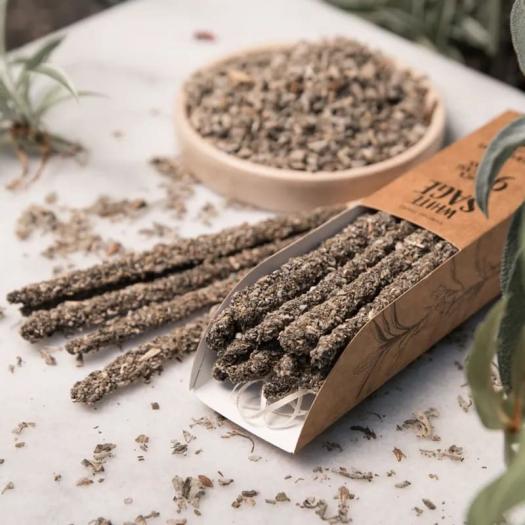 Incienso Natural de Hierbas Salvia Blanca Sagrada Madre 44g