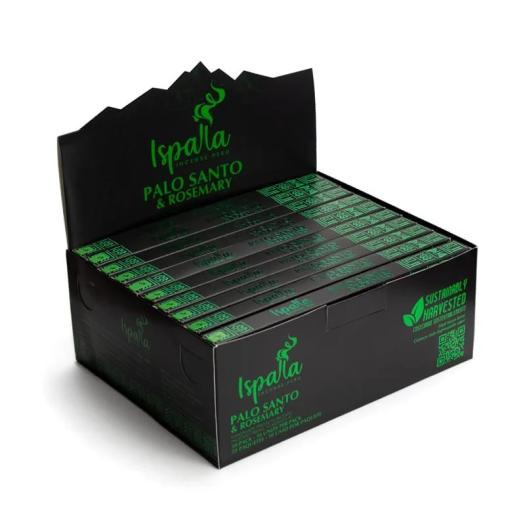 Incienso Natural de Palo Santo y Romero Ispalla 15g