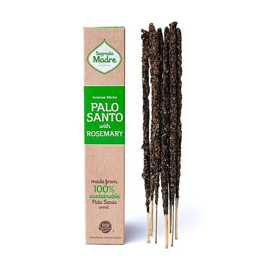 Incienso Natural Palo Santo y Romero Sagrada Madre 30g