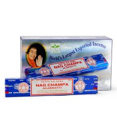 Incienso Satya Nag Champa Satya Sai Baba 15g