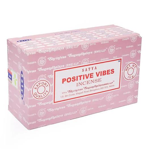 Incienso Satya Positive Vibes 15g