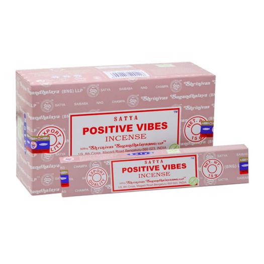 Incienso Satya Positive Vibes 15g