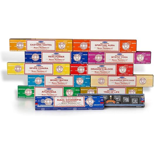 Incienso Surtido Satya 12 x 15g