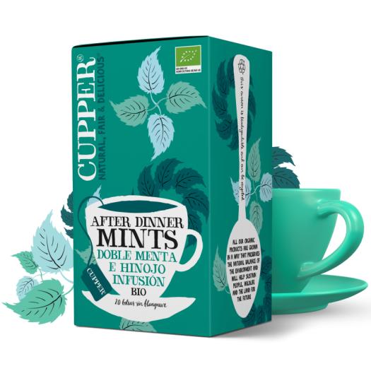 Infusión After Dinner Mints Cupper Bio 20 bolsitas