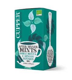 Infusión After Dinner Mints Cupper Bio 20 bolsitas
