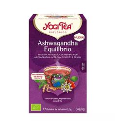 Infusión Ashwagandha Equilibrio Yogi Tea Bio 17 Bolsitas 34g
