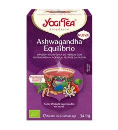 Infusión Ashwagandha Equilibrio Yogi Tea Bio 17 Bolsitas 34g