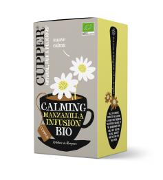 Infusión Calming con Manzanilla Cupper Bio 20 bolsitas