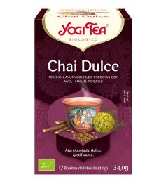Infusión Chai Dulce Yogi Tea Bio 17 Bolsitas 34g