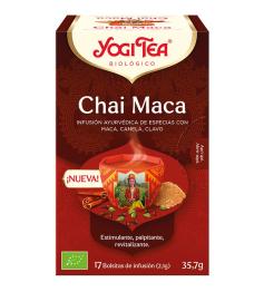 Infusión Chai Maca Yogi Tea Bio 17 Bolsitas 35,7g