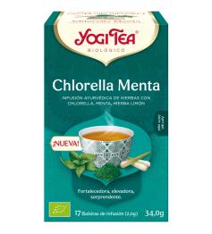 Infusión Chlorella Menta Yogi Tea Bio 17 Bolsitas 34g