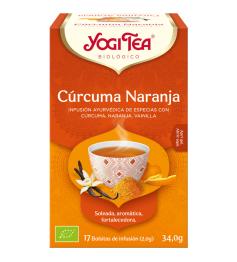 Infusión Cúrcuma Naranja Yogi Tea Bio 17 Bolsitas 34g