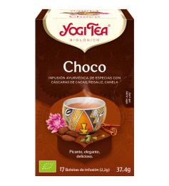 Infusión de Chocolate Yogi Tea Bio 17 Bolsitas 37,4g