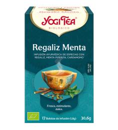 Infusión de Regaliz y Menta Yogi Tea Bio 17 Bolsitas 30,6g