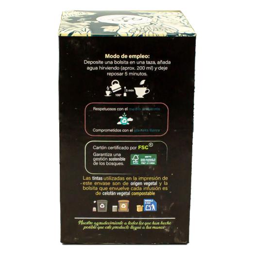 Infusión de Te Bancha Hojicha Artemis Bio 20 filtros 40g