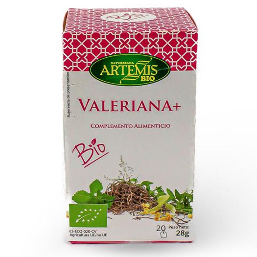 Infusión de Valeriana Plus Artemis Bio 20 Filtros