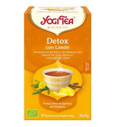 Infusión Detox con Limón Yogi Tea Bio 17 Bolsitas 30,6g