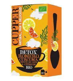 Infusión DETOX Cupper Bio 20 bolsitas