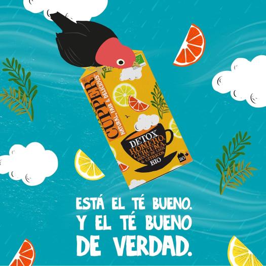 Infusión DETOX Cupper Bio 20 bolsitas
