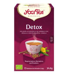 Infusión Detox Yogi Tea Bio 17 Bolsitas 30,6g