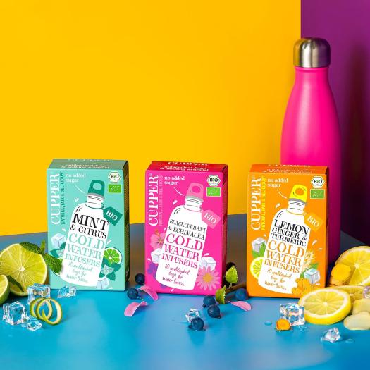 Infusión Fría Naranja y Pomelo Cupper Bio 10 bolsitas