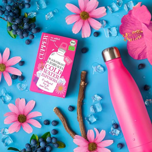 Infusión Fría con Grosella Negra y Equinácea Cupper Bio 10 bolsitas