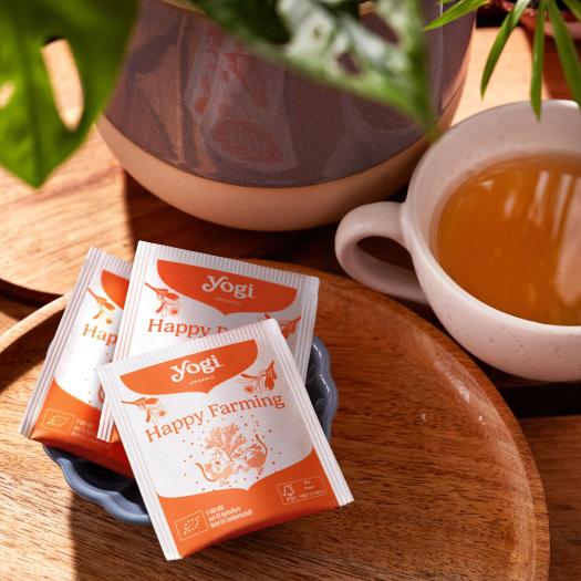 Infusión Happy Farming Yogi Tea Bio 17 Bolsitas 34g