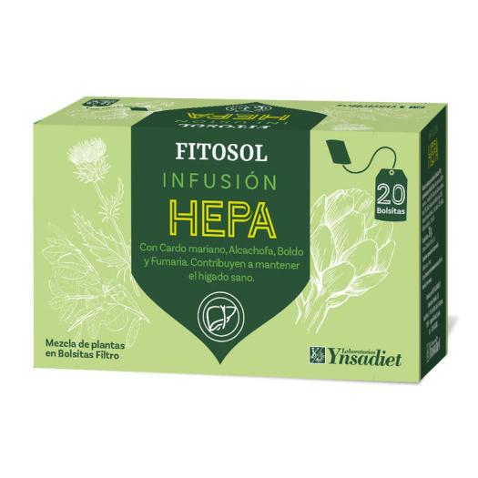 Infusión Hepa Fitosol Ynsadiet 20 Bolsitas