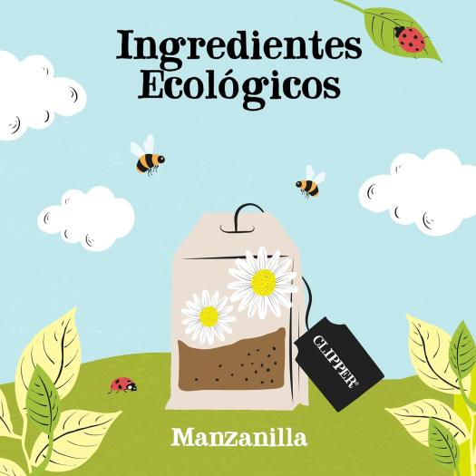 Infusión Manzanilla Cupper Bio 250 bolsitas