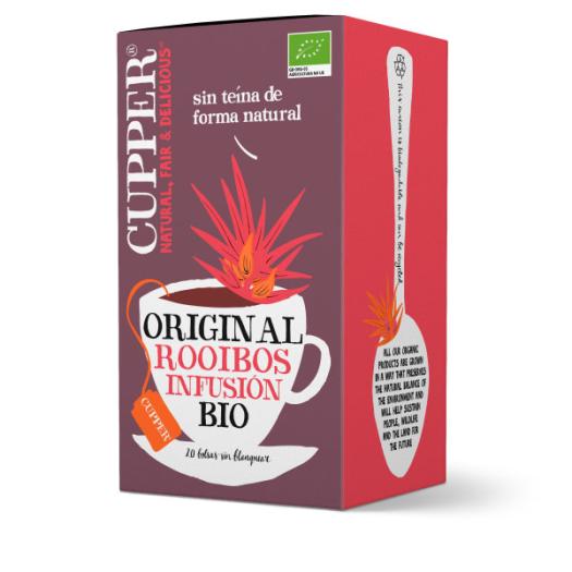 Infusión Original Rooibos Cupper Bio 20 bolsitas