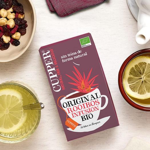 Infusión Original Rooibos Cupper Bio 20 bolsitas