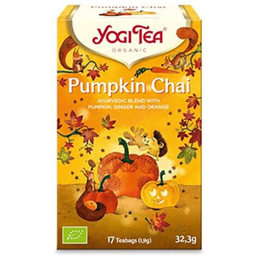 Infusión Pumpkin Chai Yogi Tea Bio 17 Bolsitas 32,3g