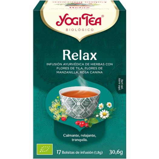 Infusión Relax Yogi Tea Bio 17 Bolsitas 30,6g