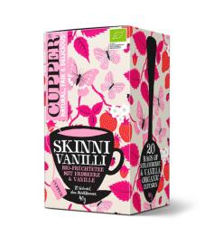 Infusión Skinni Vanilli de Fresa y Vainilla Cupper Bio 20 bolsitas