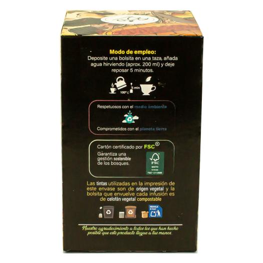 Infusión Té Kukicha Herbes del Molí Bio 20 filtros 30 gr