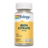 Iron Citrate Solaray 60 VegCaps