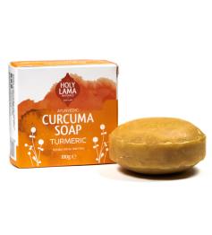 Jabón Ayurveda de Cúrcuma Holy Lama 100g