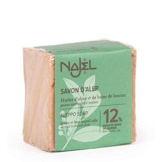 Jabón de Alepo con Aceite de Laurel 12% Najel 200g