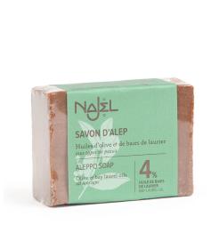 Jabón de Alepo con Aceite de Laurel 4% Najel 155g