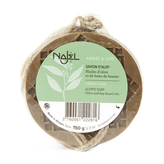 Jabón de Alepo Ámbar y Oudh Najel 150g