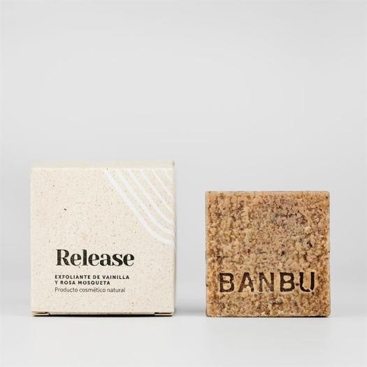 Jabón Exfoliante Corporal Release con Aroma a Vainilla Banbu 100g