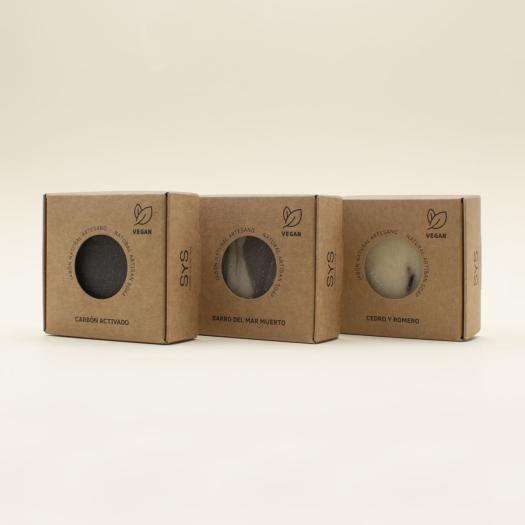 Jabón Natural Premium Cedro y Romero SYS 100g