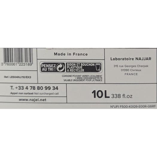 Jabón Negro Multiusos de Alepo Najel Bio 10L