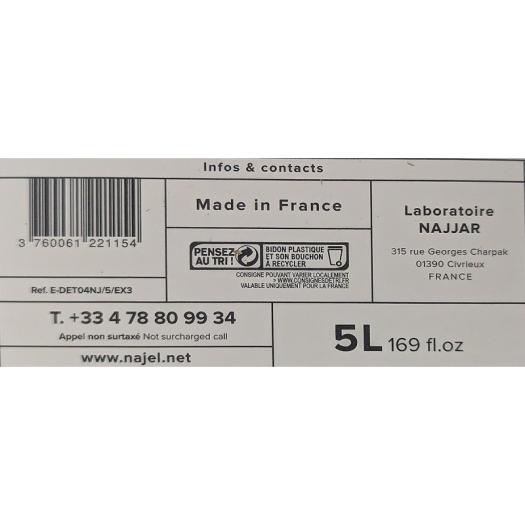 Jabón Negro Multiusos de Alepo Najel Bio 5L