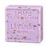 Jabon Natural de Marsella Cuadrado con Flores de Lavanda Le Chatelard 1802 100g