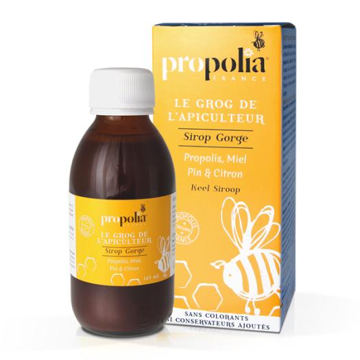 Jarabe Garganta Propóleo Miel Pino y Limón Propolia 145ml