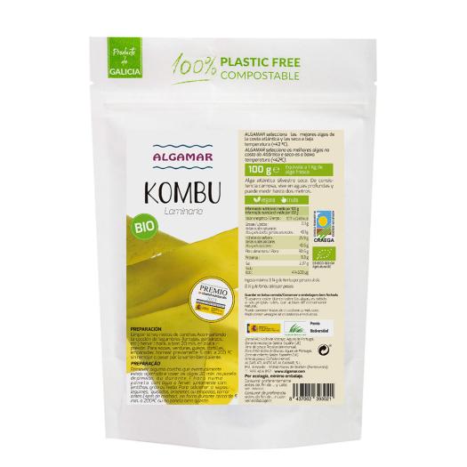 Kombu Alga Seca Algamar Bio 100g
