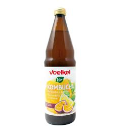 Kombucha Maracuyá y Limón Voelkel Bio 750 ml
