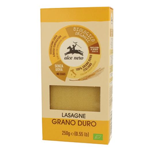 Lasaña de Trigo Duro Alce Nero Bio 250g