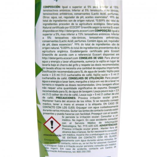 Lavavajillas a Mano Concentrado Kidel Eco 500 ml